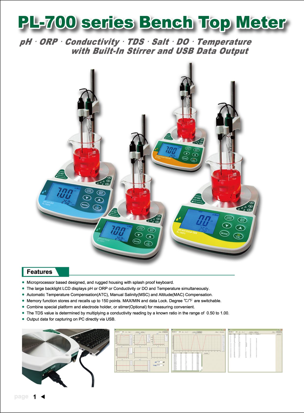 PL-700 Series Bench Top Meter - PRODUCTS - GOnDO Electronic
